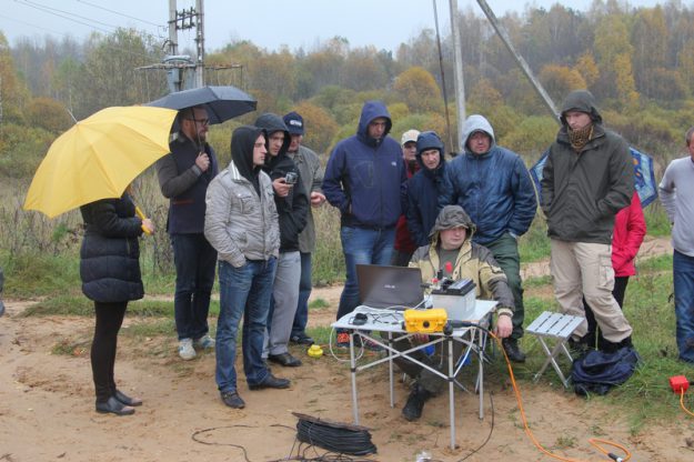 Угра-2016. Сбор и обработка данных инженерной геофизики.